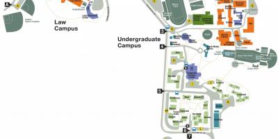 Peta dari lewis and clark College